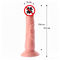 Juguetes del clítoris del estímulo del pene realista del silicón de IPX6 40m m para la mujer