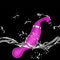 Estimulador femenino de Clit del estimulador del ABS del clítoris recargable púrpura del silicón